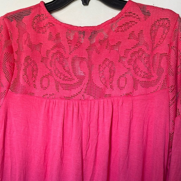 New Directions coral Embellished Tunic with Relaxed Fit - Picture 3 of 7